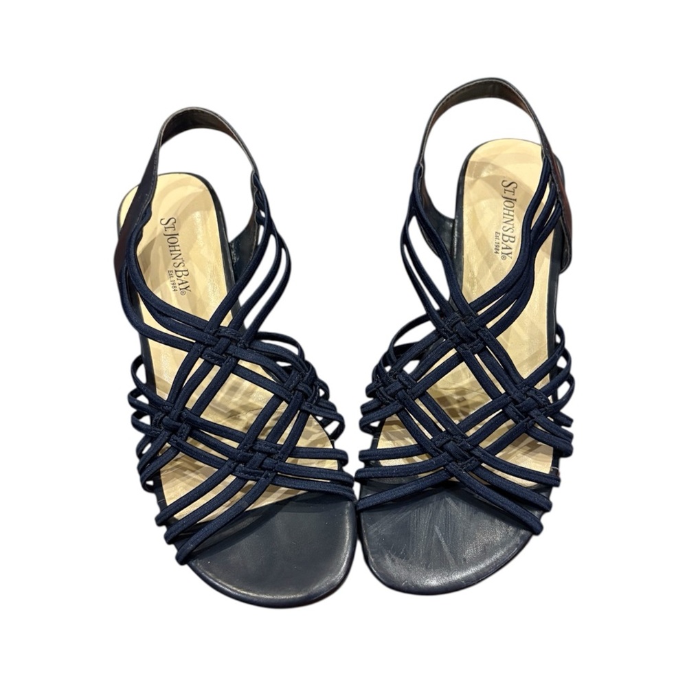 Stylish Navy Sandals by St. John’s Bay